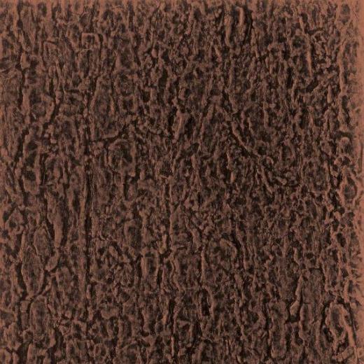 Copper with various struktures hand-burnished