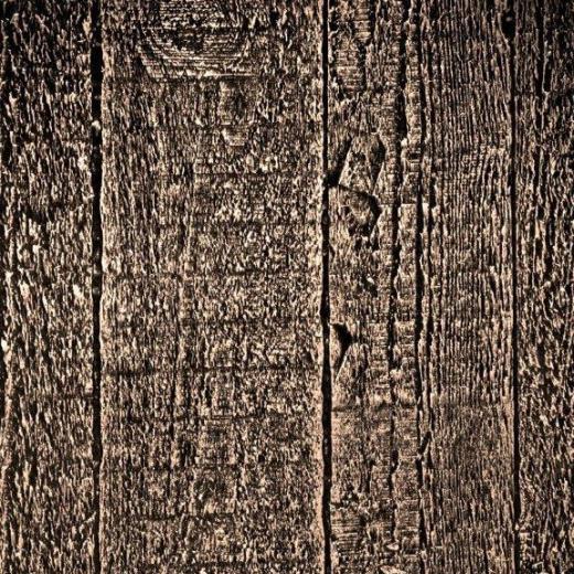 Copper with various struktures hand-burnished