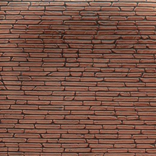 Copper with various struktures hand-burnished