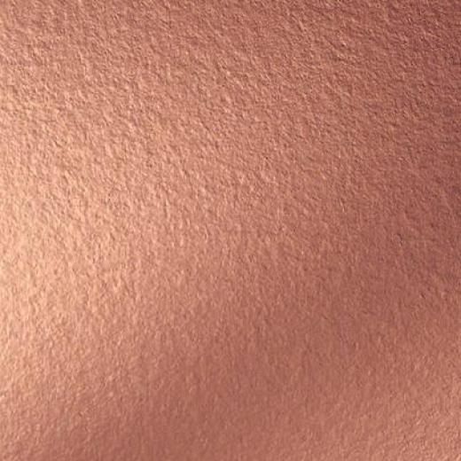 Copper desert hand-burnished